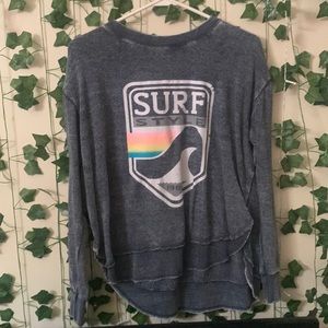 Surf style sweatshirt